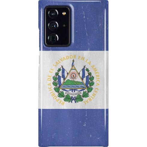 El Salvador Flag Distressed Galaxy Cases